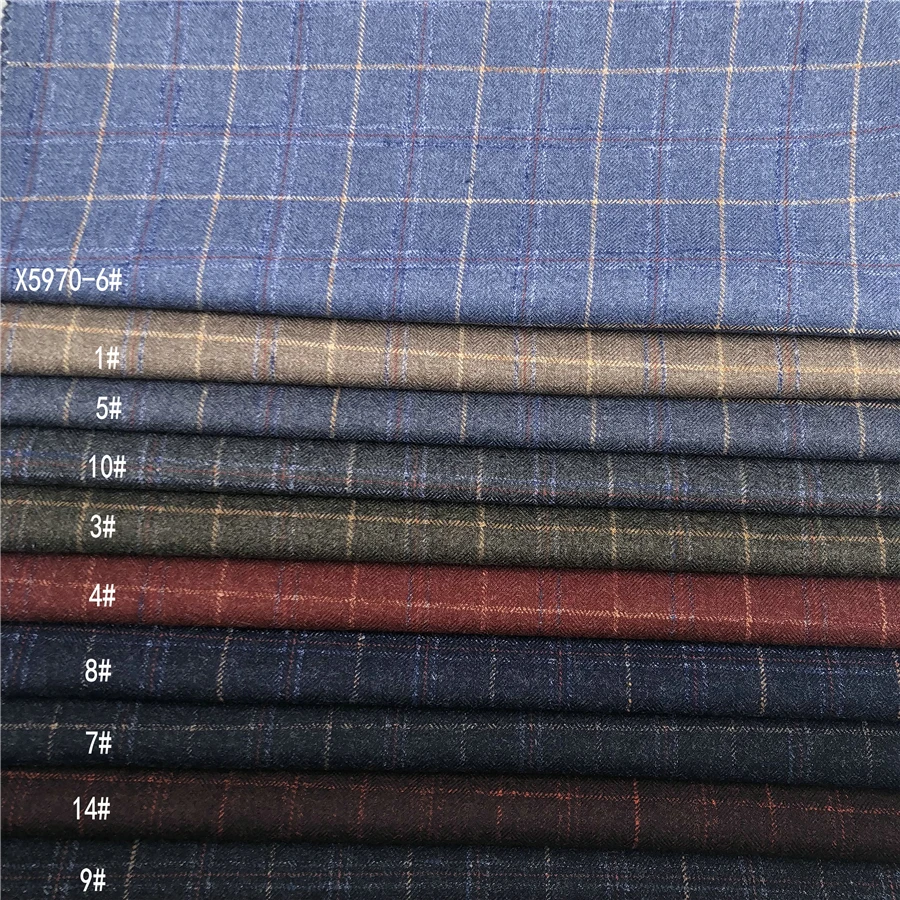 Новинка 65 полиэстер 35 искусственный материал клетчатый узор текстурированный костюм мужской осенний костюм брючный Блейзер Пальто тяжелая ткань для ткани