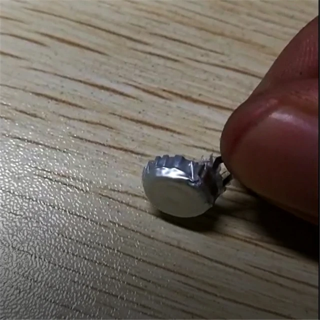 Smallest Round LiPo Button Cell LiPo451010R 3.7V 30mAh Lithium Battery For Watch Batteries