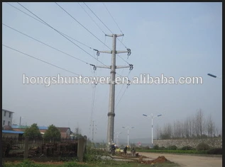 распределения электроэнергии линии стали полюс