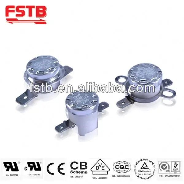 KSD301 thermal electric iron temperature fuse thermostat 250v/10a in China