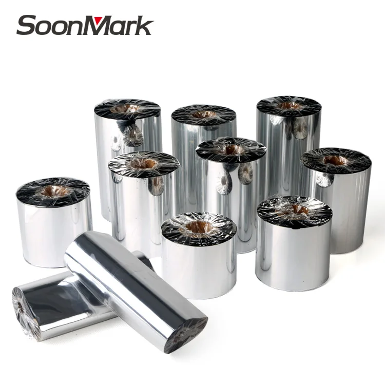 Premium Thermal Transfer Wax Resin Ribbon for barcode label printer