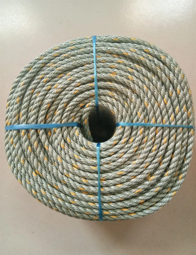pp danline twisted rope for fishing and marine