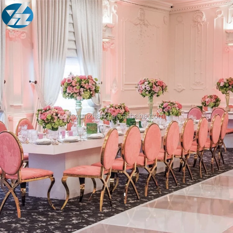 Hot sale cheap price velvet fabric wedding chair