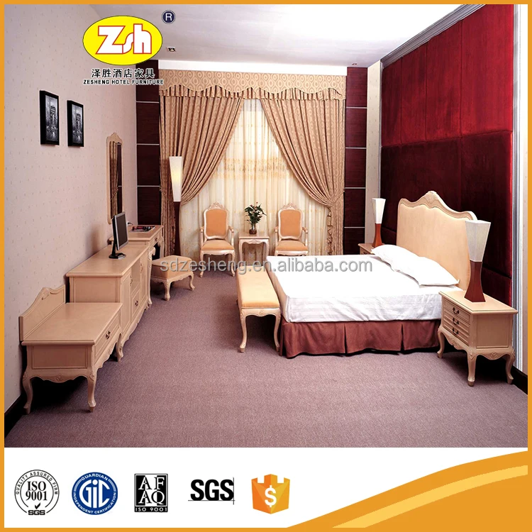 Hot sale africa style bedroom furniture egypt hotel furniture ZH-803