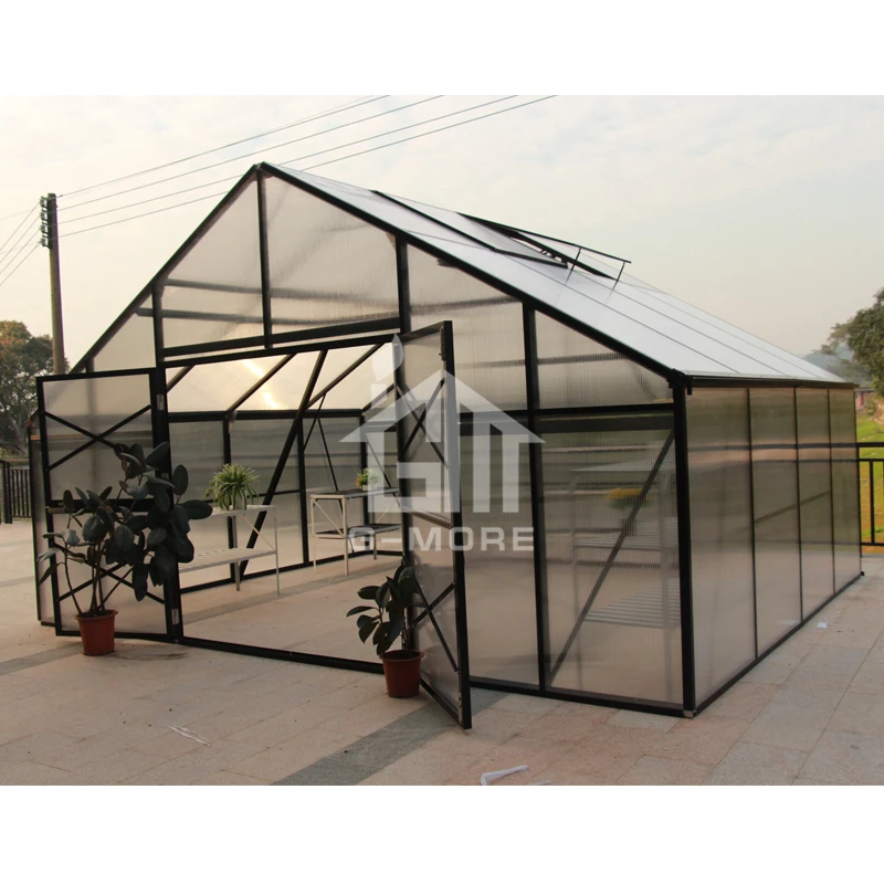 G-MORE Durable Quick Assembly aluminum frame Farming Greenhouse