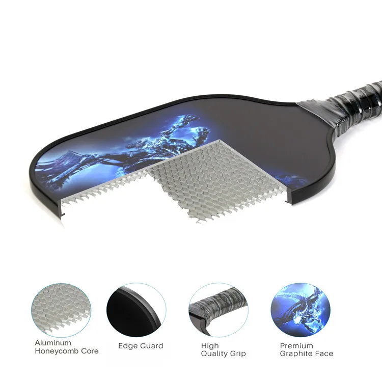 
Fashion Sports New Product High Quality Pickleball paddle fiberglass pickleball paddle 