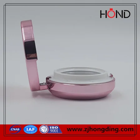 good quality make skin whitening high end pressed cosmetic packaging/bb cream cushion case