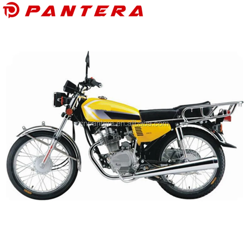Chinese Cheap Classic 125cc Gasoline Powered Half Automatic CG 125 Motorcycle