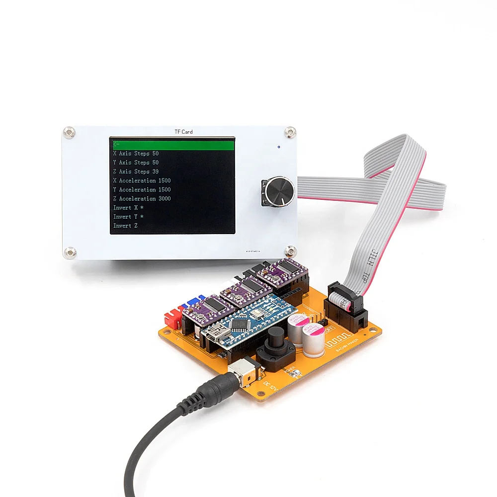 BACHIN good quality 2axis cnc offline controller for cnc laser engraving machine diy control board led panel