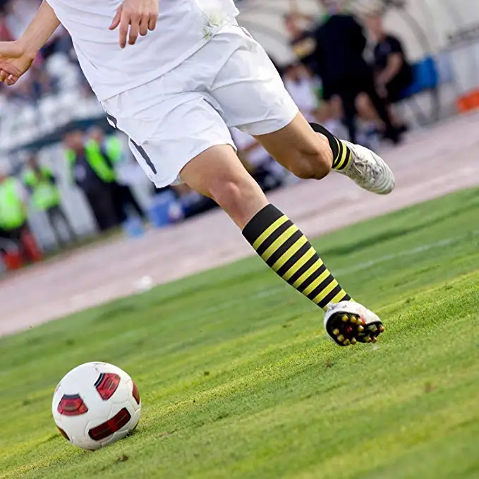 Zipper Socks in-stock items Nylon Copper Fiber Tube Riding Cycling Sporty Knee High Compression Ladies stockings Japan Stockings