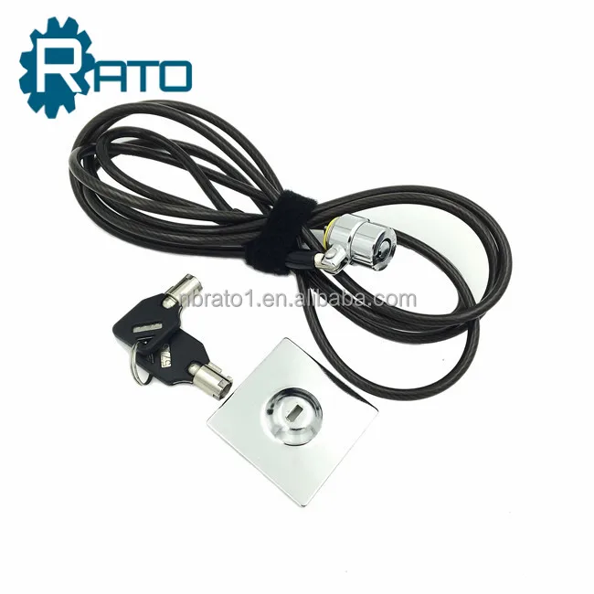 Компьютер и сотовый телефон замок Трубчатые Cam Cable Lock