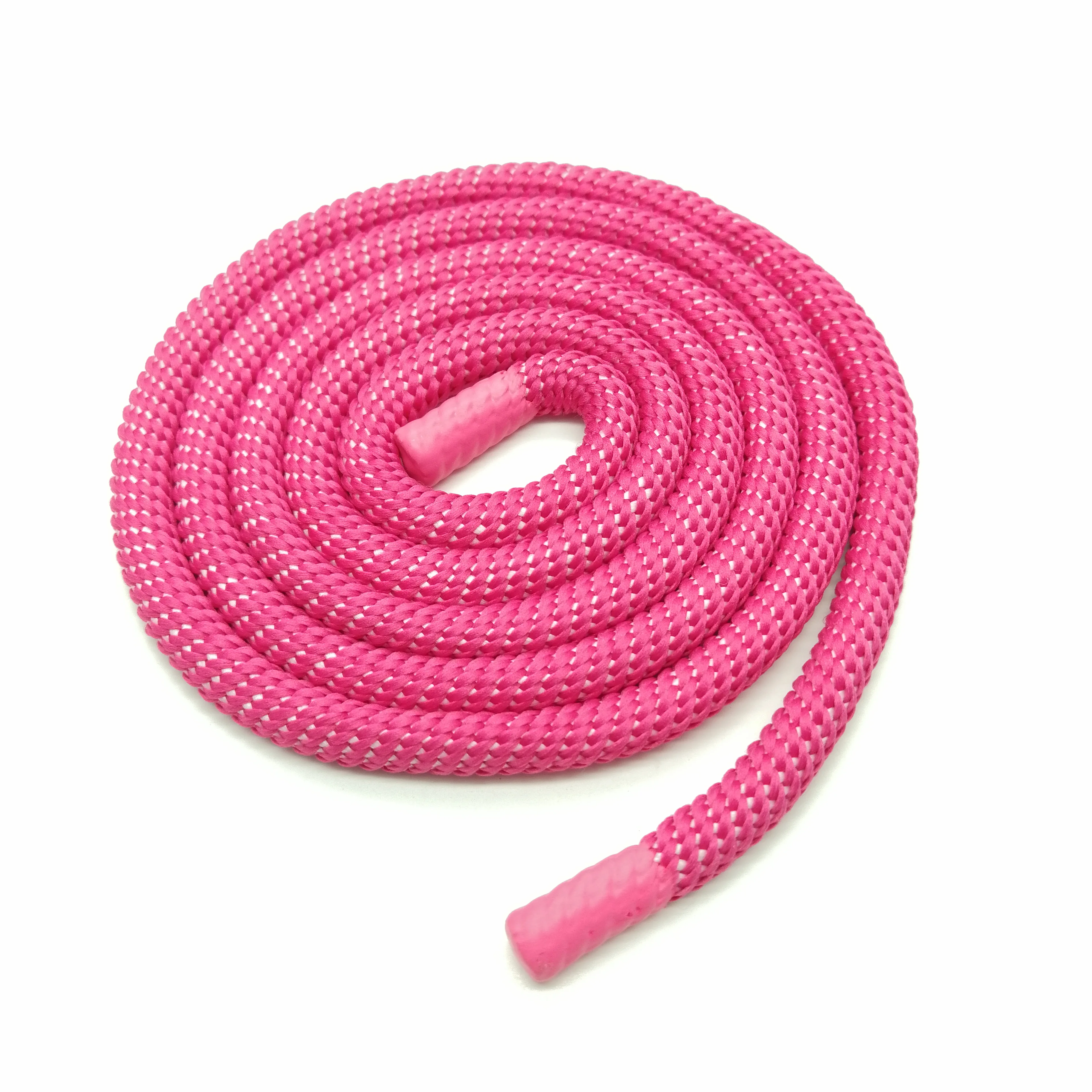 Wholesale 8mm round dipped end soft polyester hoodie laces