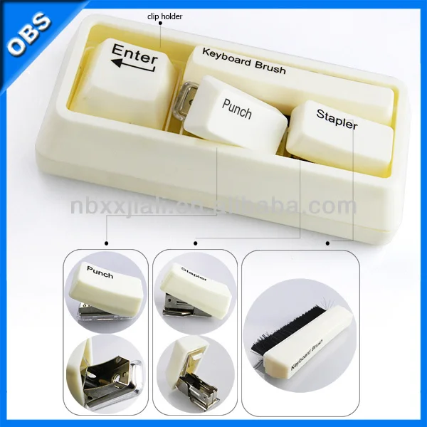 Hot promotion gift set Mini Keyboard Stationery Set  Office stationery school set