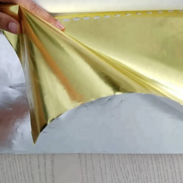 
Coated Silver Direct Vacuum Metallized Paper For Label Printing 