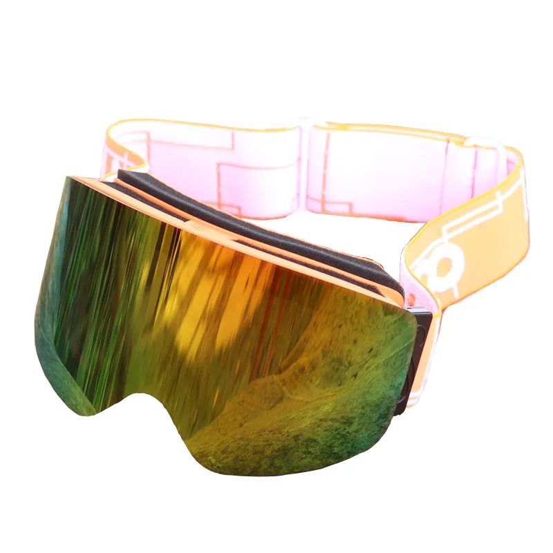 Unisex Adults Windproof Anti-Fog Sports Snowmobile Snowboard Ski Snow Goggles