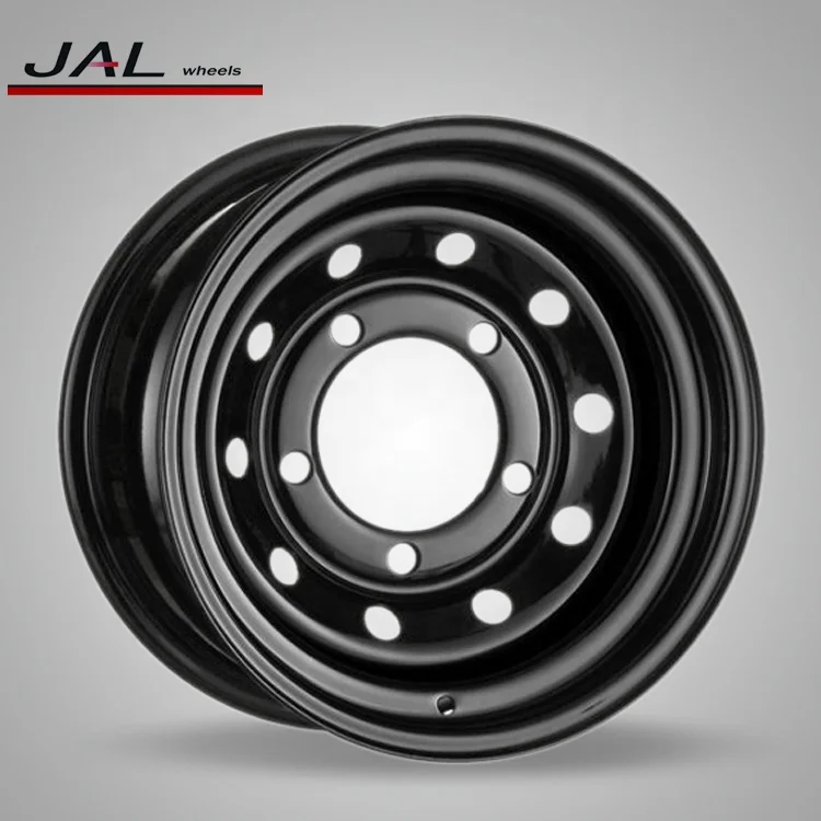 16 Inch Steel Trailer Car Wheels 4 Lug Hole Good Quality Rims for Sales