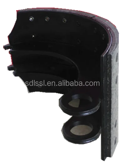 11.5t Rear Brake Shoe Liner Car Auto Parts Brake Shoes Tool For Trailer Axle