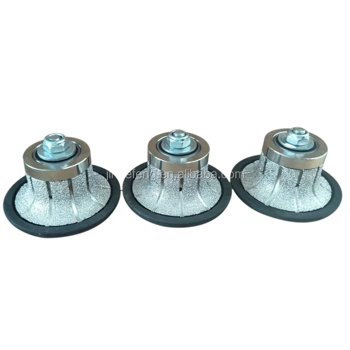 
Vacuum brazed diamond hand profiling wheels cnc router bits for marble and granite 