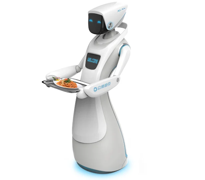 Робот для коммерческого обслуживания интеллектуальный робот бизнеса ресторанов официанта