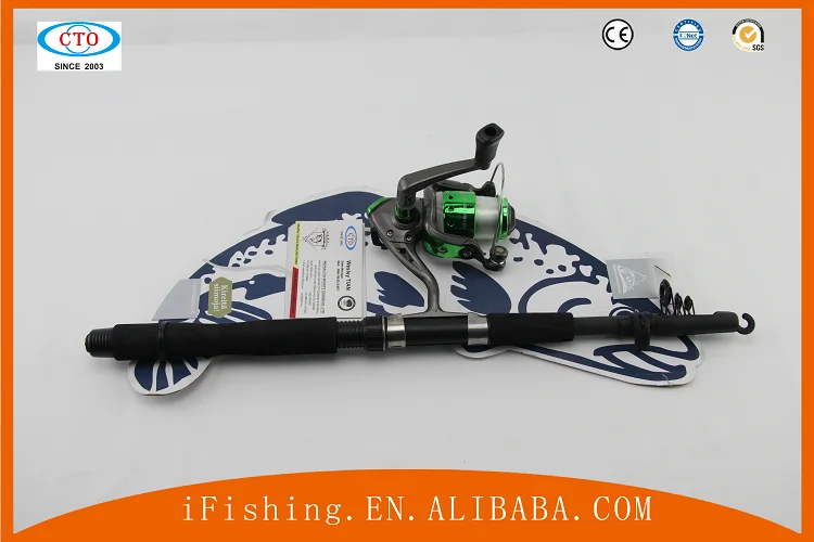 New Design sea fishing rod and reel with fishing set combo