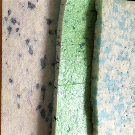 PU foamed sponge carpet pad/carpet underlay