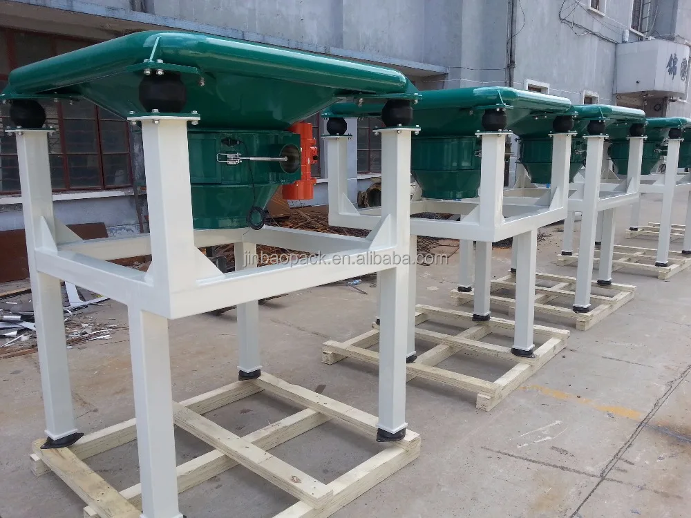 Bulk bag unloading machine/discharger with electric hoist