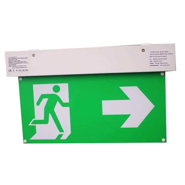 
emergency exit stickers buses SAA CE ROHS 3 years warranty led acrylic exit sign led emergency exit sign 
