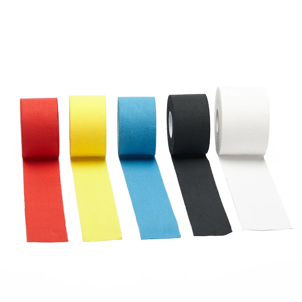 Aupcon non stretchable white wholesale bulk joint protection wrap sports athletic bandage tape