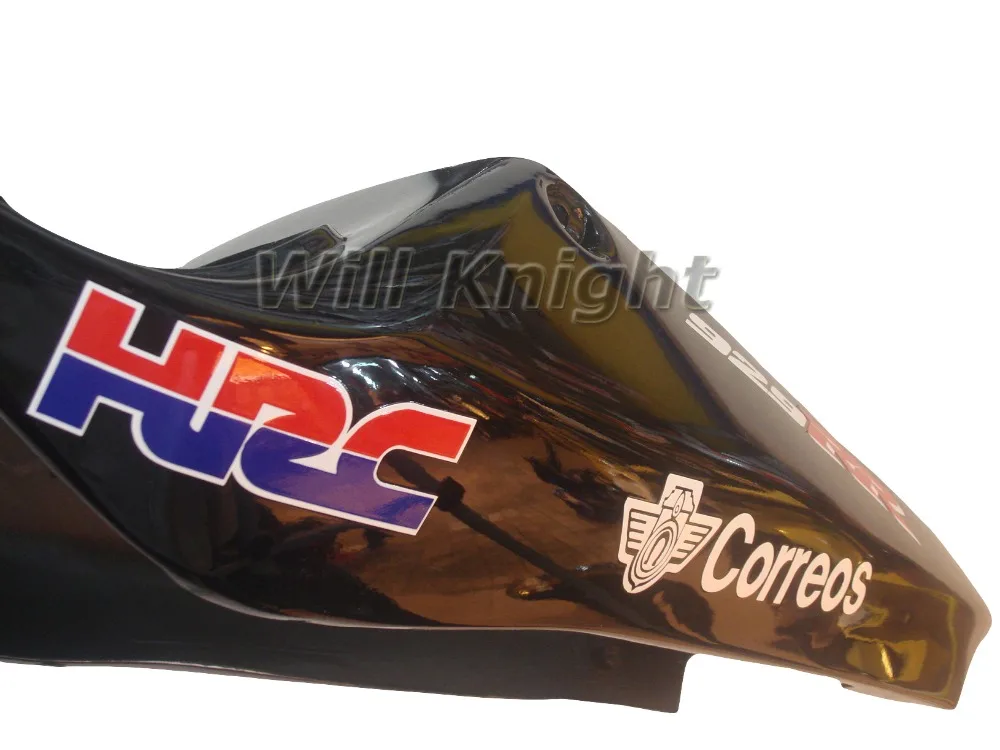 Body Frame for CBR929 2000 2001 CBR900 929 Black White West Edition Fairing Kit