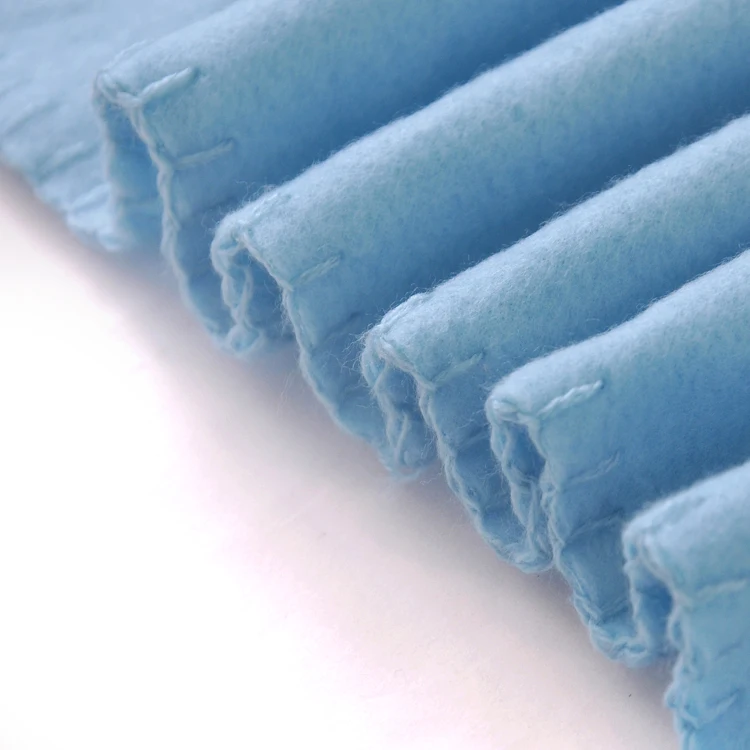 100% polyester custom size solid colour  travel polar fleece throw blanket