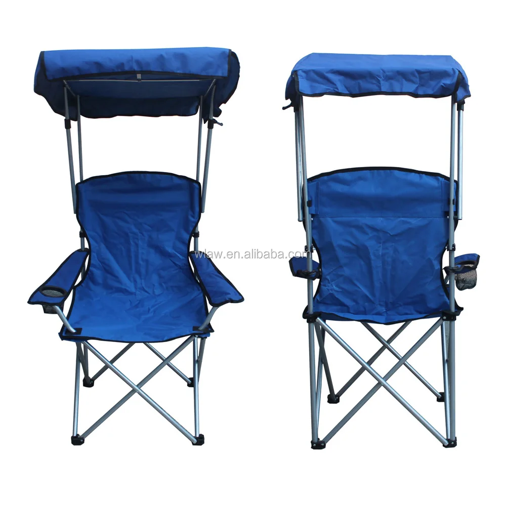 
 Outdoor durable folding beach chair sun shade  