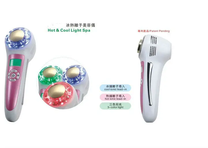 Делюкс Портативный Горячая и холодный свет Спа