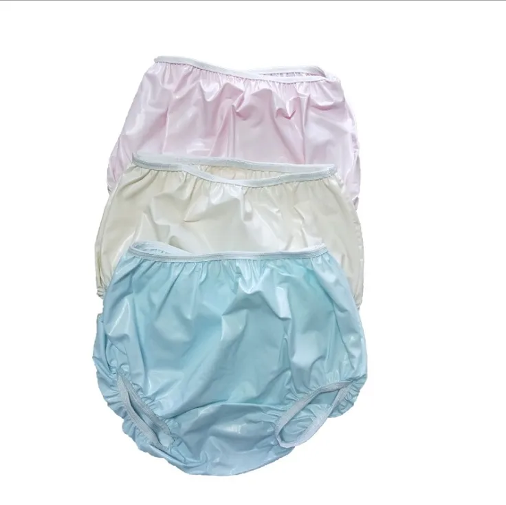 High quality waterproof PVC plastic baby pants / Plastic Baby Diaper Pants