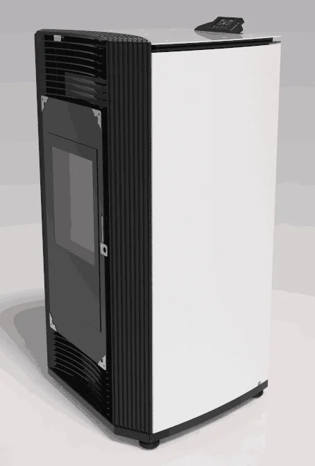 Indoor used wood mantel hydro pellet stove boiler 22KW with remote control