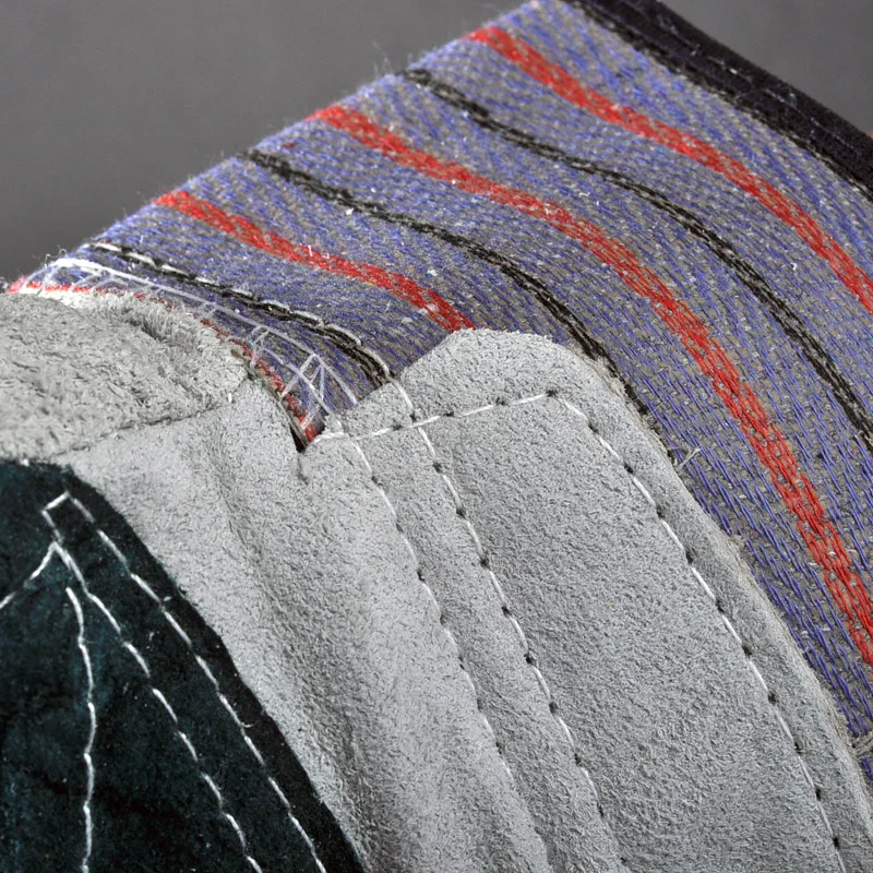 Hot Selling Durable Leather Hand Gloves With Cotton Back For Heavy Duty