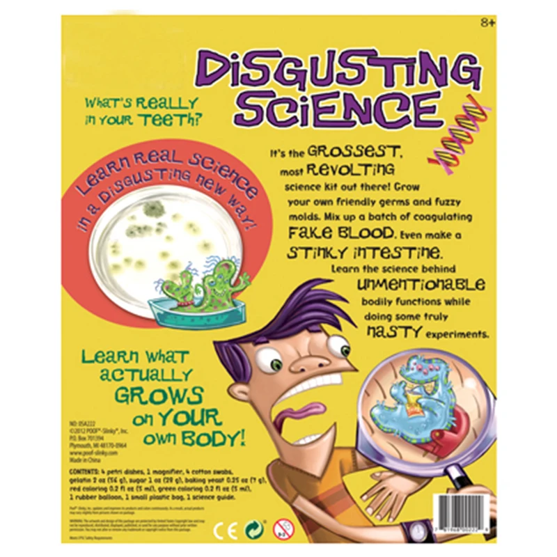 Scientific Explorer Disgusting educational science kit,kids science kit