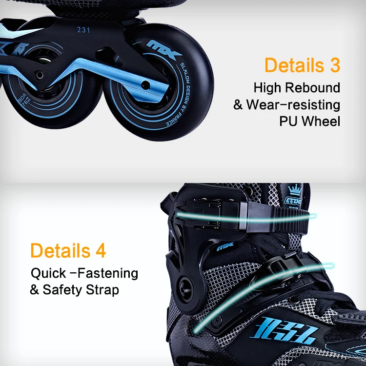 Shot Track Ice Inline Skate Price Long Upper Adults Shoes For Skates