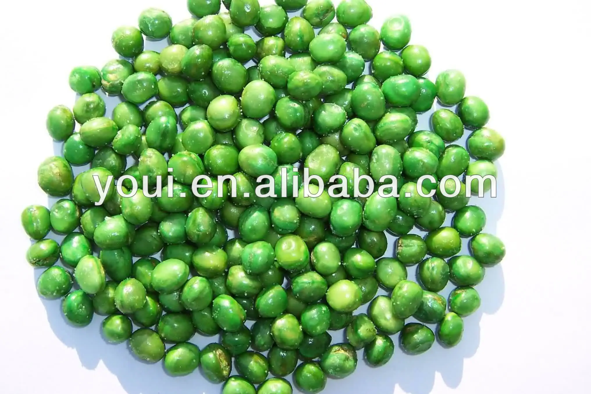 Chinese Wholesale snacks salted flavor Small Green Peas crispy snacks foods OEM low fat healthy snacks