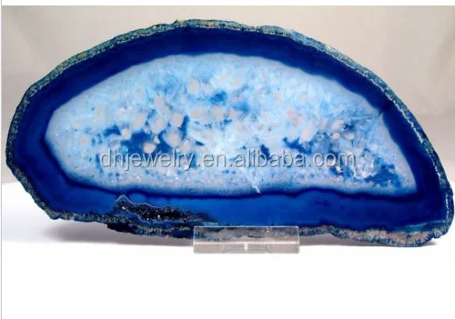 Wholesale natural agate stone folk crafts healing coaster agate slices