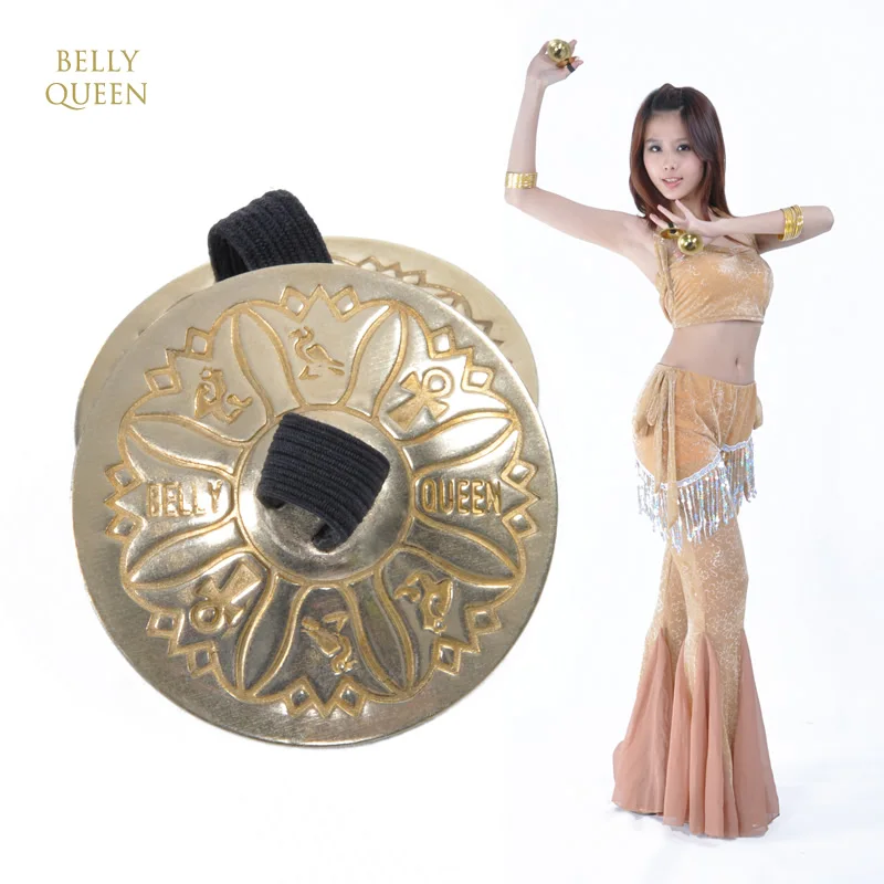 belly dance finger cymbals zills 4 pieces 2 pairs BellyQueen