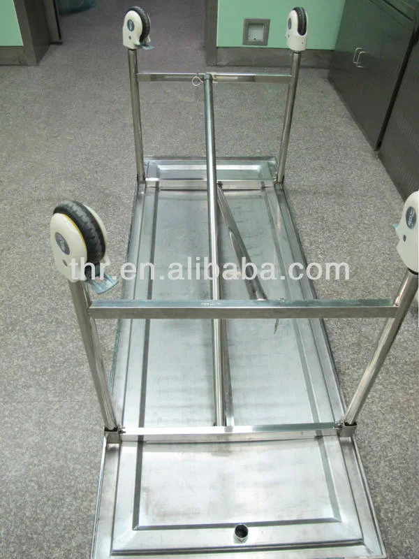 THR-104 Hospital Funeral Products Stainless Steel Autopsy Table