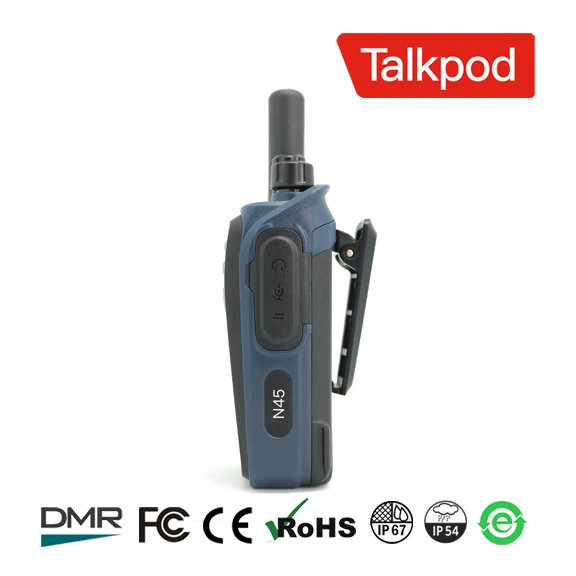 Dual sim card two-way radio walkie talkie GSM WCDMA 3G two-way radio gsm Talkpod N45 PTT Network Radio