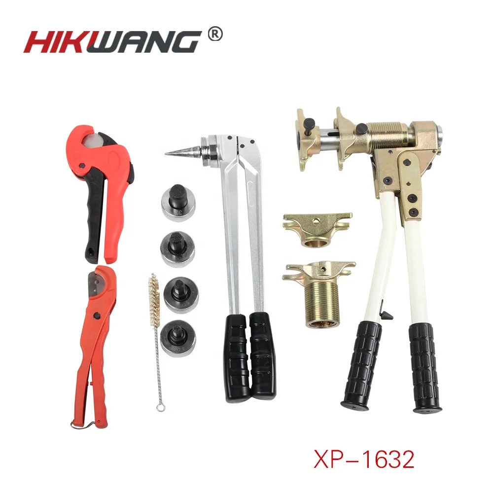 XP-1632 manual hand axial plumbing clamping tool expanding tool kits pipe press tool