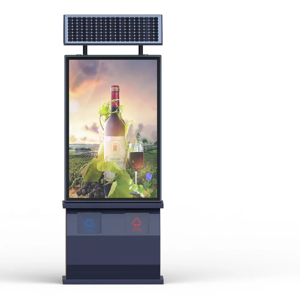 Outdoor Advertising LED single or double sided floor standing Light Boxes/billboard/light signs