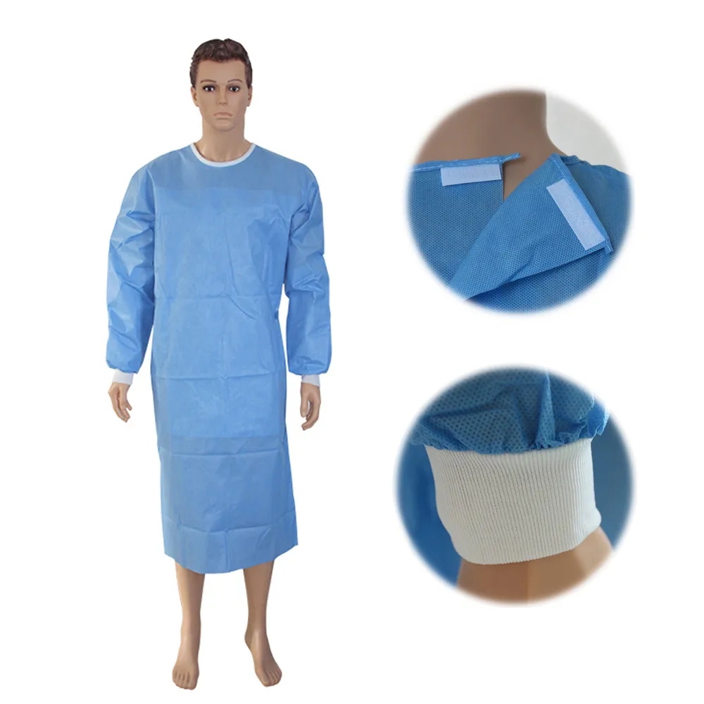 Medical supplies, disposable clothing , SMS Surgical non woven gown