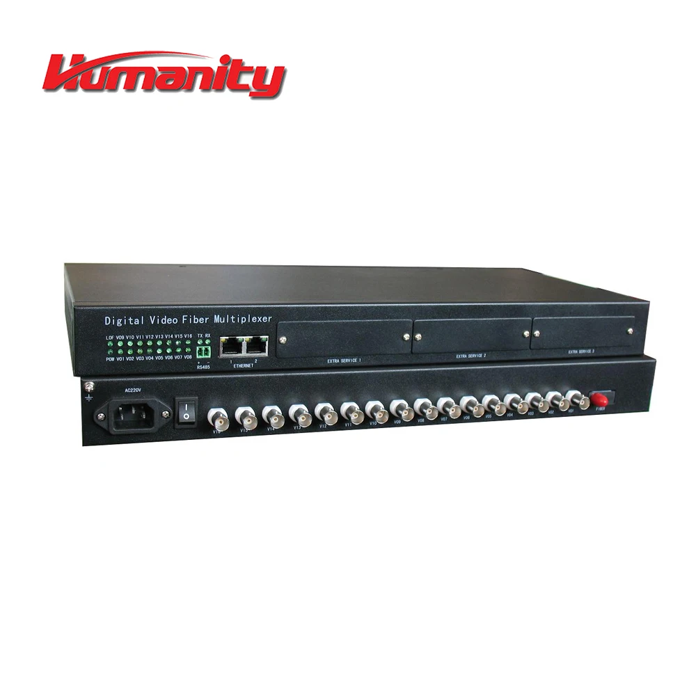 16 channel video multiplexer
