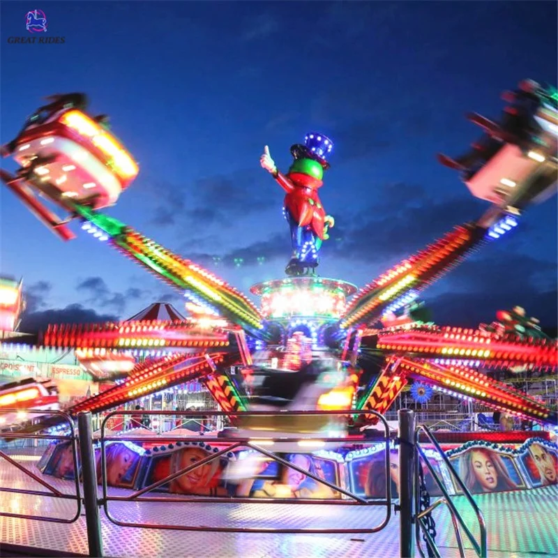Популярные Семейные игры funfair, механические аттракционы, вращающаяся прыгающая машина для продажи