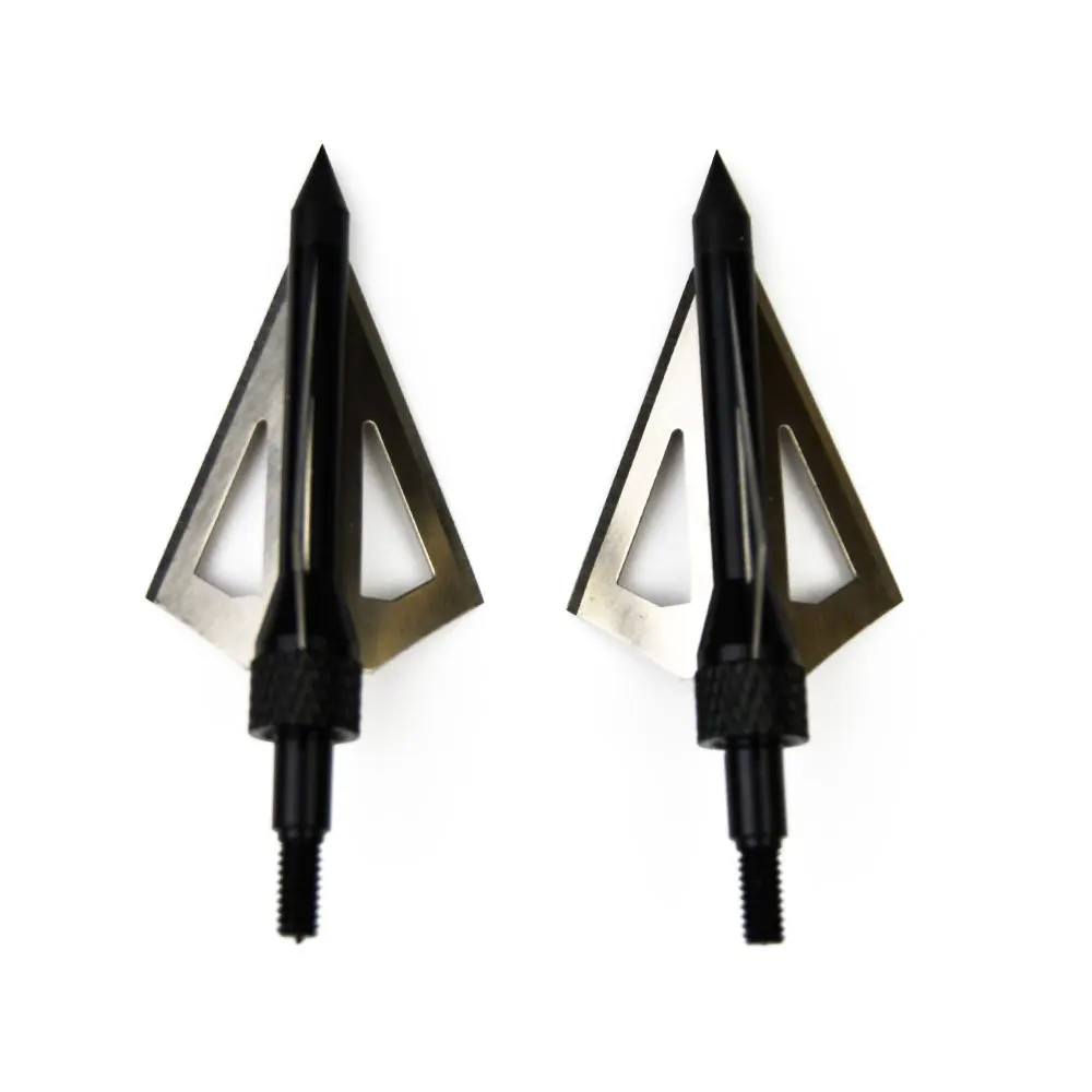 3 Blade Carbon Bow Arrow Archery Turkey Fish Arrowhead Hunting