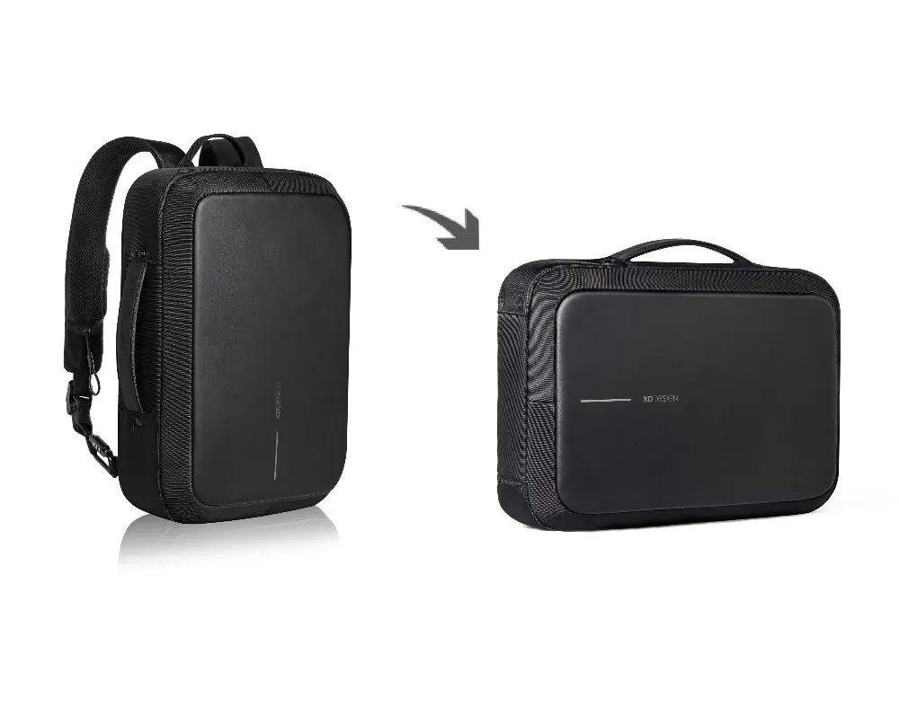 XD Design Double Anti-Theft Travel Backpack Bag - Bobby Bizz with Shoulder Strap