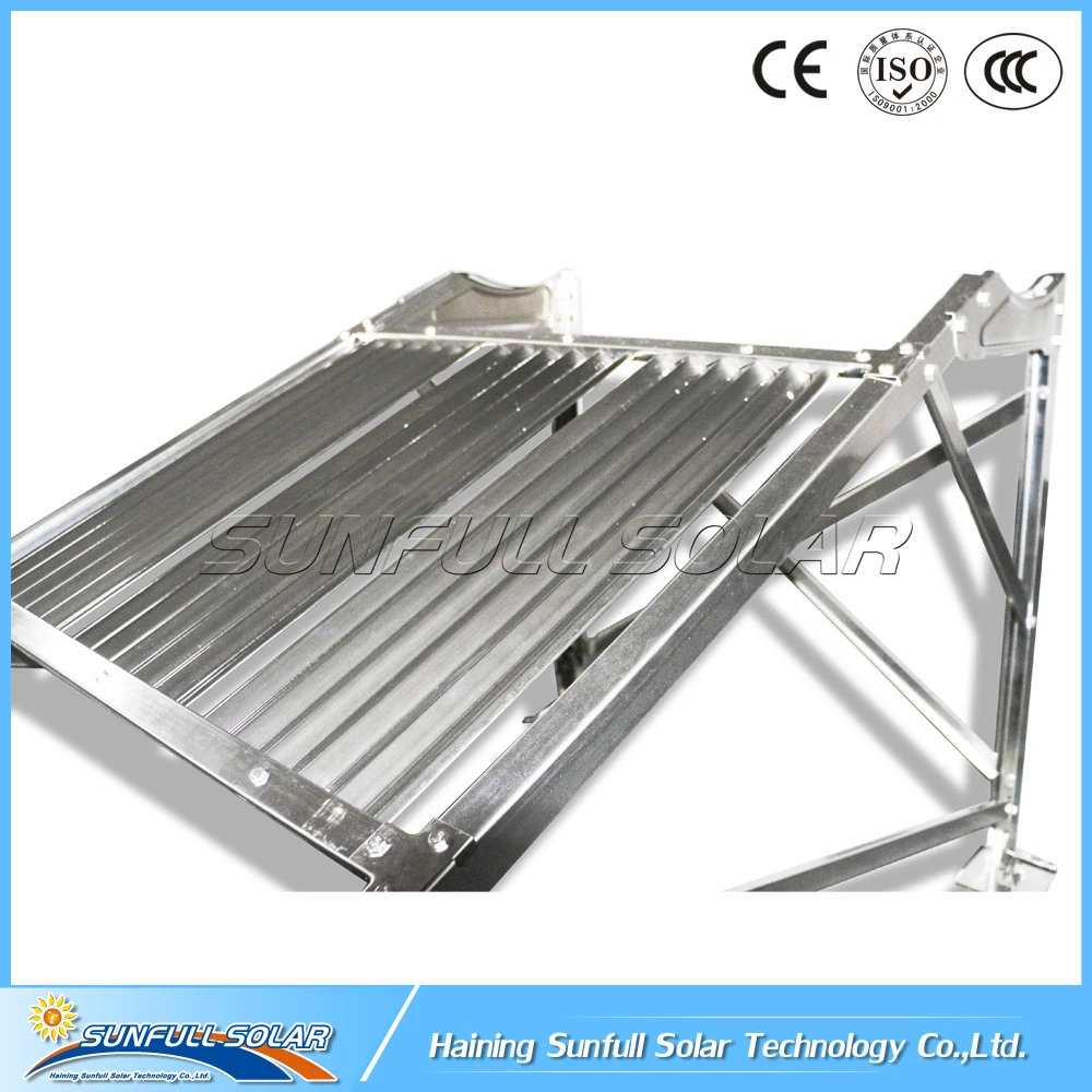 Stainless steel solar water heater with reflector by manufacturer Sunfull